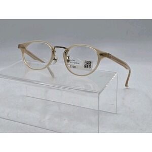 JINS Eyeglass Frames 46 - 21-152 - 37.5 ACCF14A151A82 - LOOSE FRAMES, SITS ASKEW